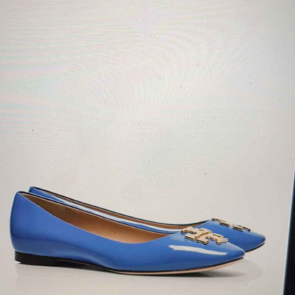 Tory Burch Raleigh Blue Flats
